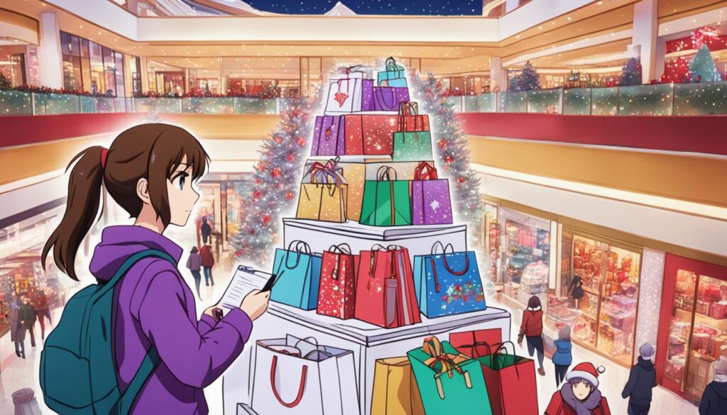 Christmas shopping